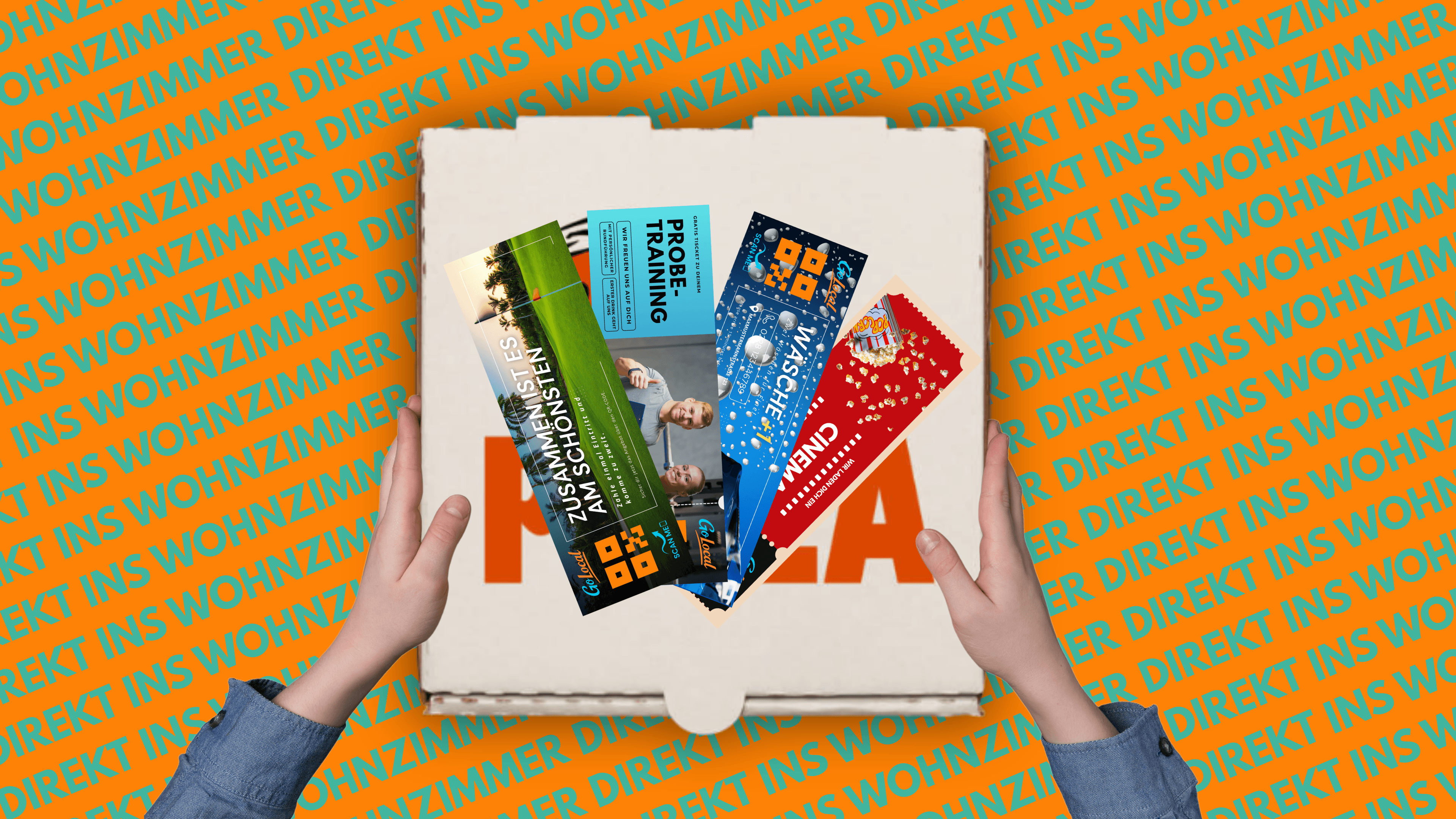 Im Wohnzimmer, nicht im Briefkasten